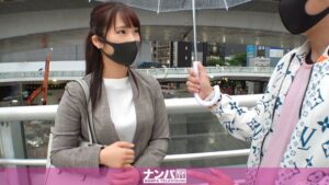初体験！失格新卒OL、職場ナンパ超ギャップおっぱい大胆なNTRプレイでヤキモチ盛り上がる!!